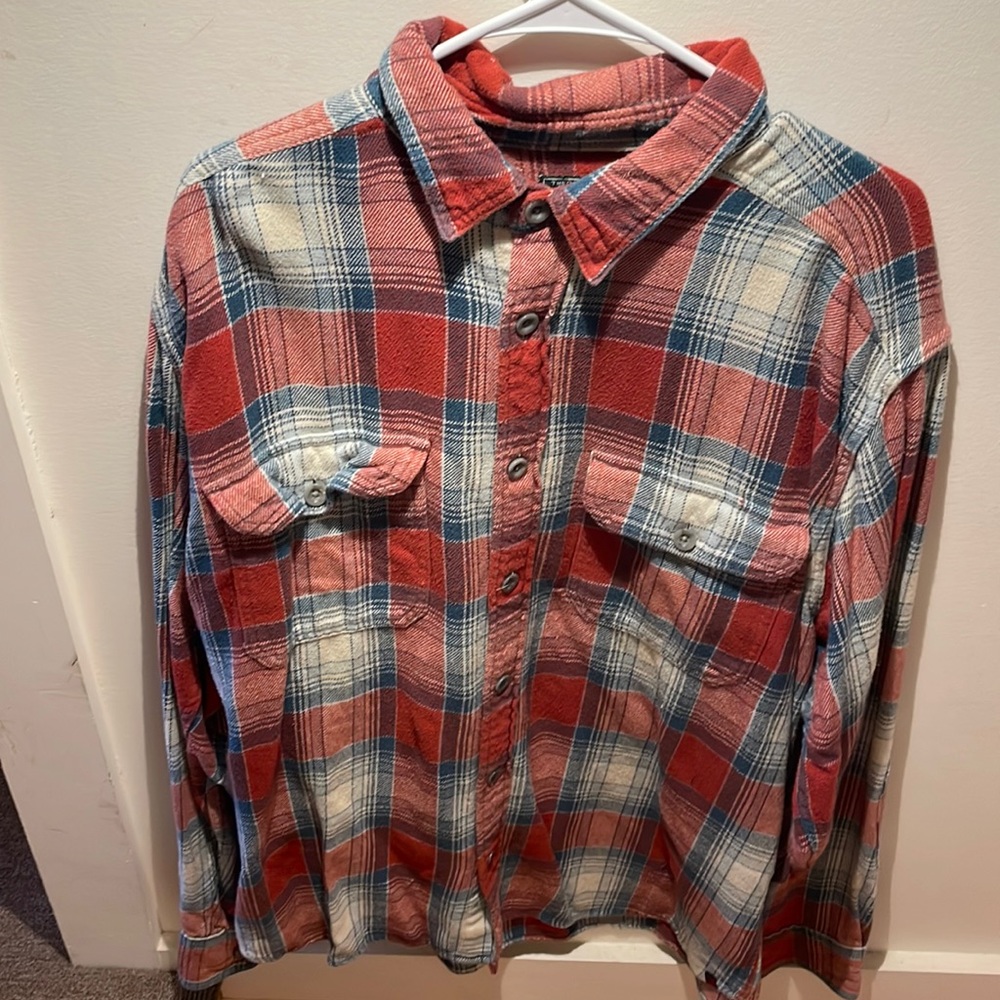 Woolrich heavy flannel size large